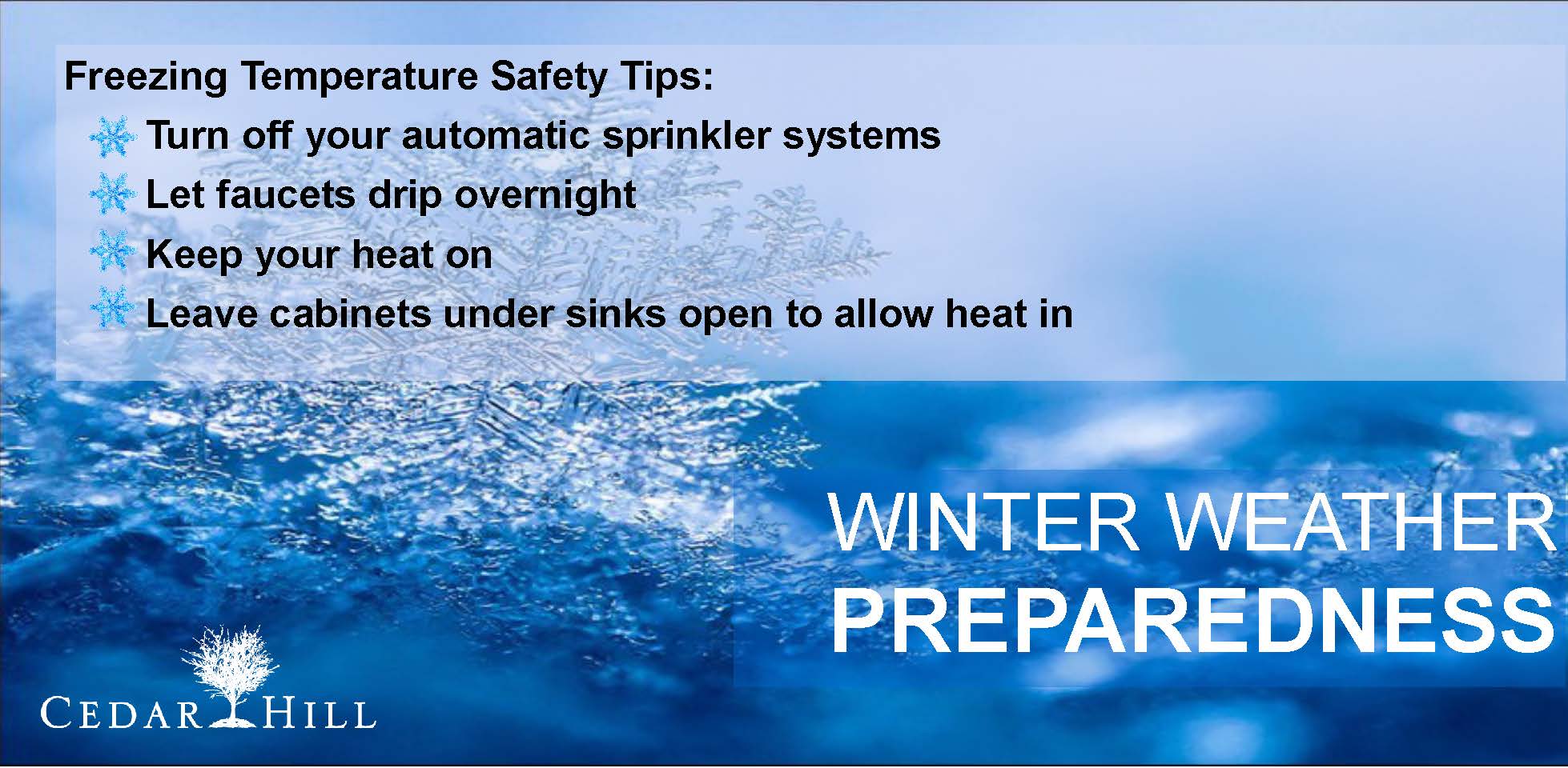 Winter Weather Preparedness