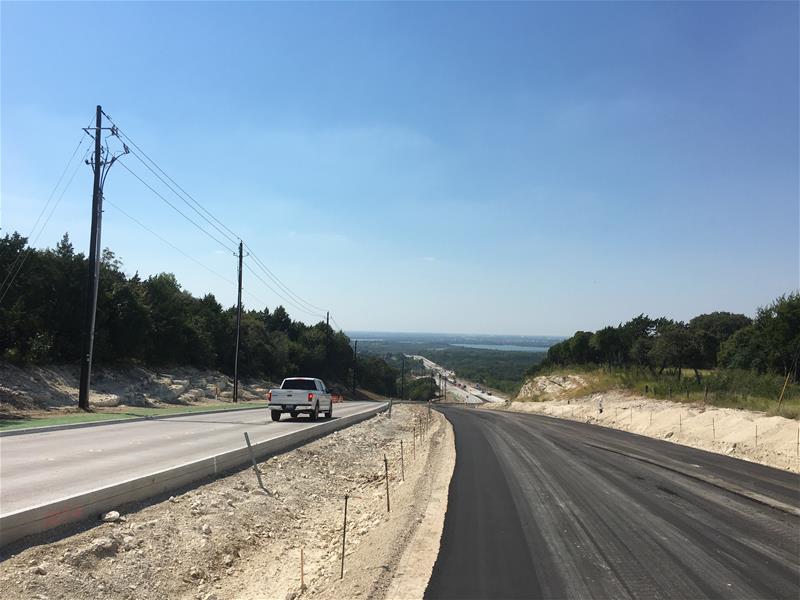 west bound lanes asphalt