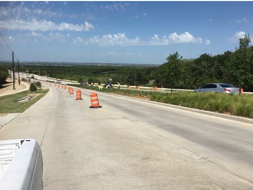 Mansfield Rd Median - Aug 2017