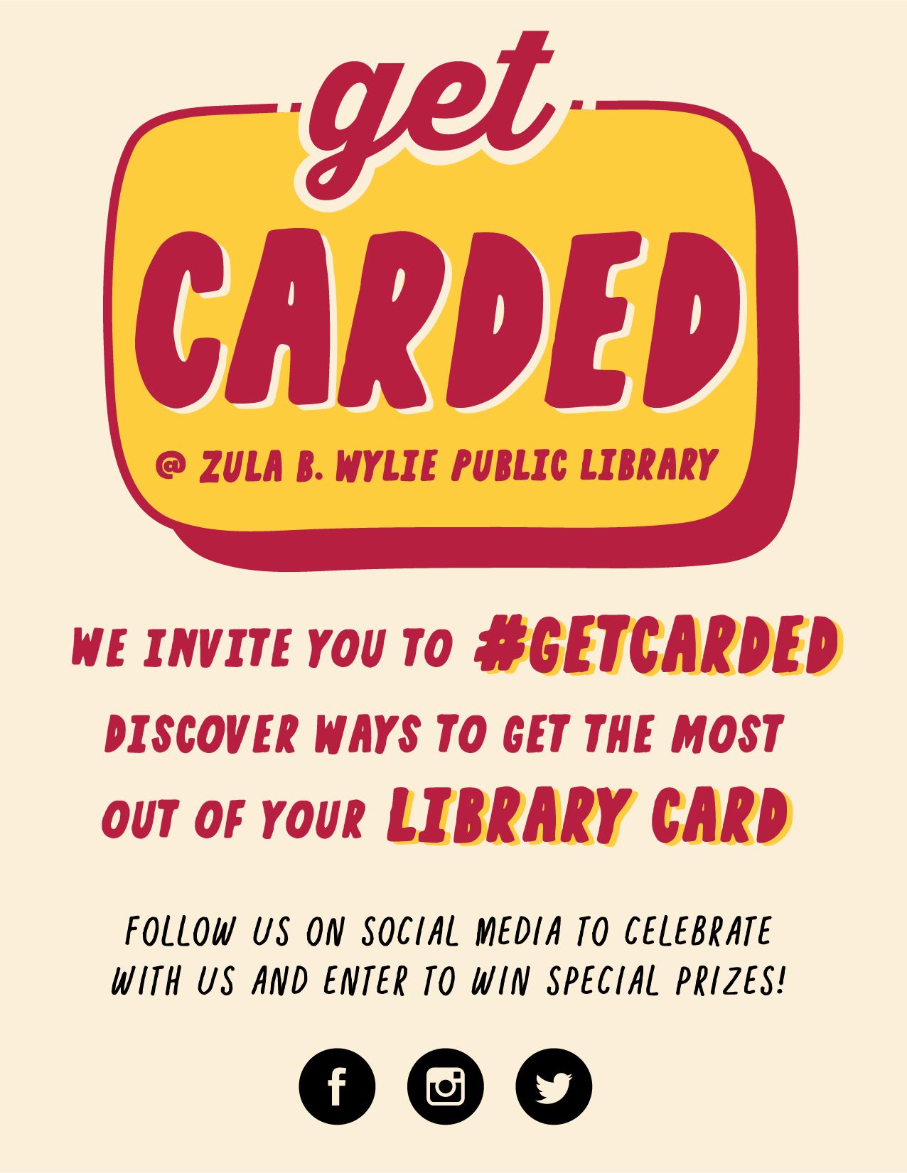 Library Card Sign Up Month