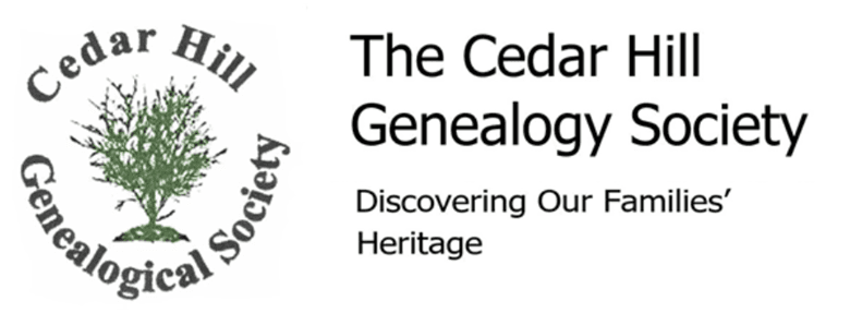 Cedar Hill Genealogy Society